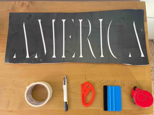 איך להדביק מדבקה נכון?