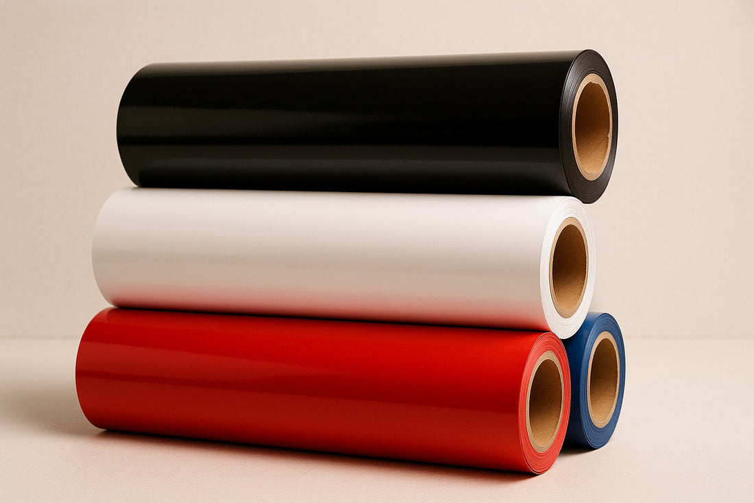 גלילי ויניל בצבעים שונים