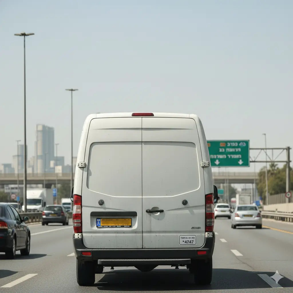 רכבים מסחריים בלי מדבקות – הפספוס הפרסומי הכי גדול של עסקים