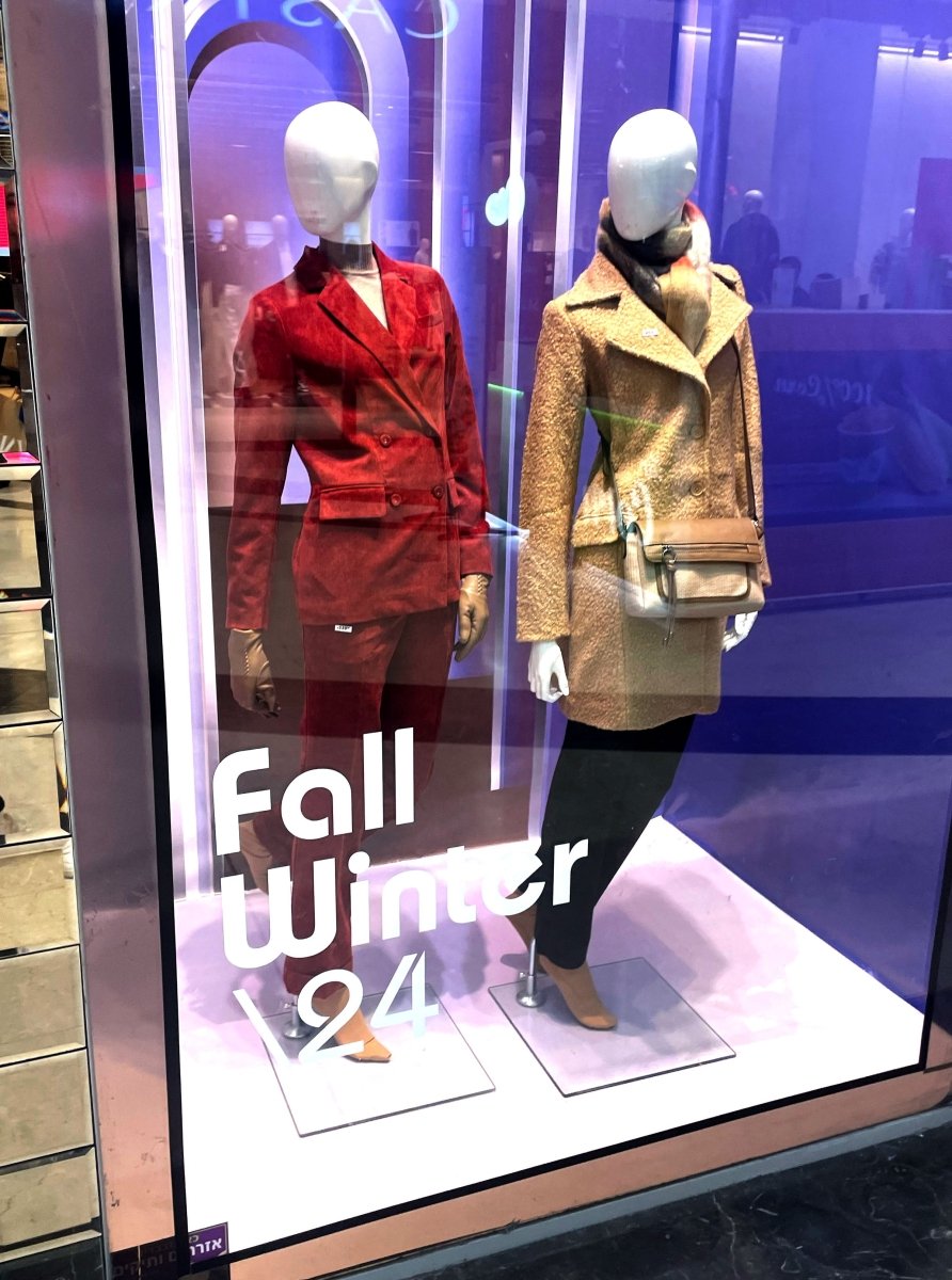 מדבקות לחלון ראווה 